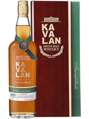 Виски Kavalan, Solist Amontillado Sherry Cask (56.3%), wooden box 0.7 л