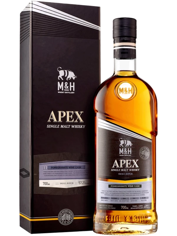 M&H, Apex Pomegranate Wine Cask, gift box