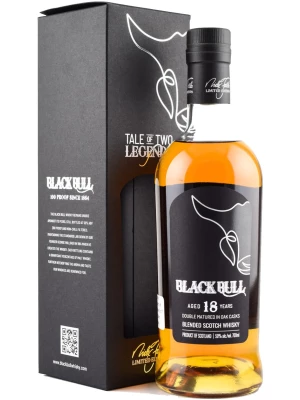 Виски Black Bull 18 Years, Nick Faldo Limited Edition, gift box 0.7 л