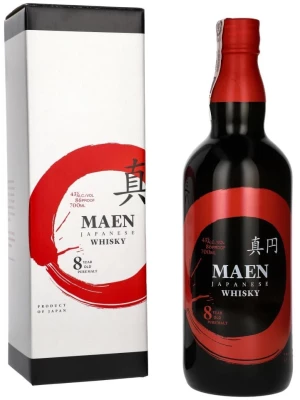 Виски Maen Japanese Whisky 8 Year Old, gift box 0.7 л