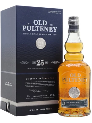 Виски Old Pulteney 25 Years Old, gift box 0.7 л