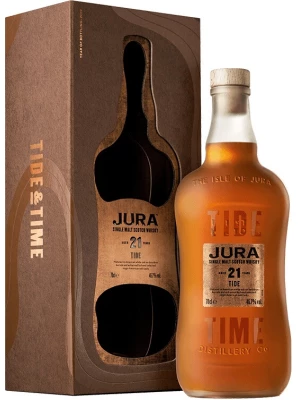 Виски Isle of Jura, Tide Time 21 Years Old, gift box 0.7 л