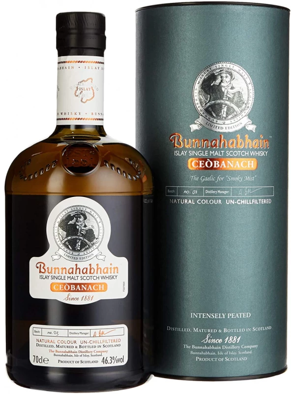 Bunnahabhain, Ceobanach, gift tube