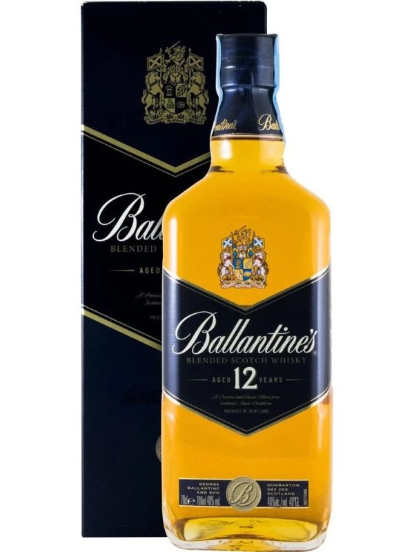 Ballantine's 12 Years Old, with box