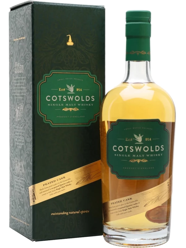 Cotswolds Peated Cask (60,4%), gift box