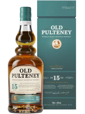 Виски Old Pulteney 15 Years Old, gift box 0.7 л