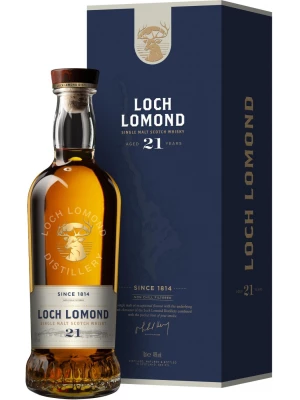 Виски Loch Lomond 21 Years Old (46%), gift box 0.7 л