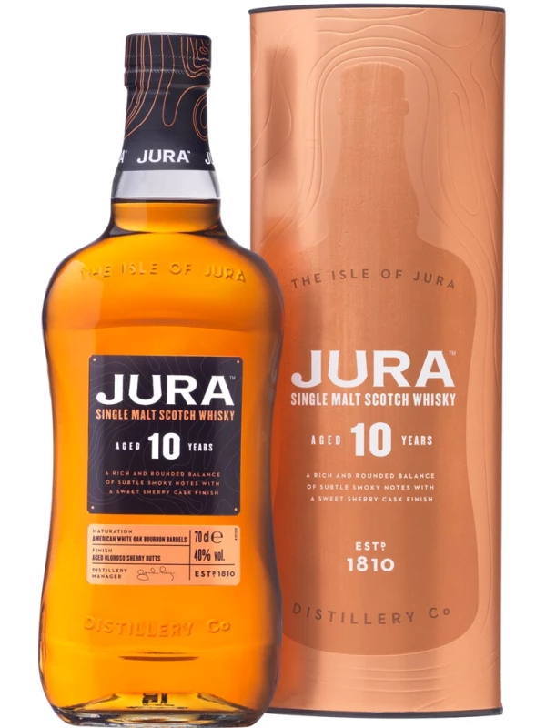 Isle Of Jura 10 Years Old, gift box