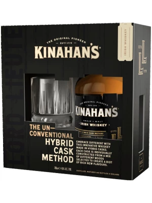 Виски Kinahan's, LL Blended Malt, gift box with glass 0.7 л