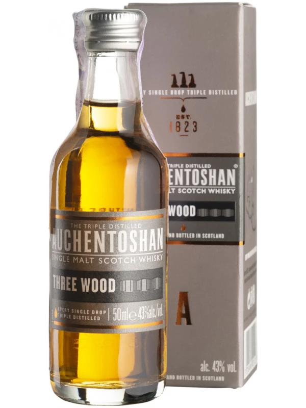 Auchentoshan, Three Wood, gift box