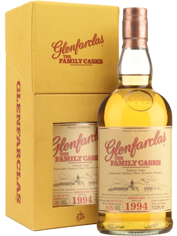 Glenfarclas 1994 Family Casks (56%), gift box