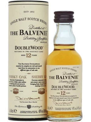Виски Balvenie Doublewood 12 Years Old, gift tube 0.05 л