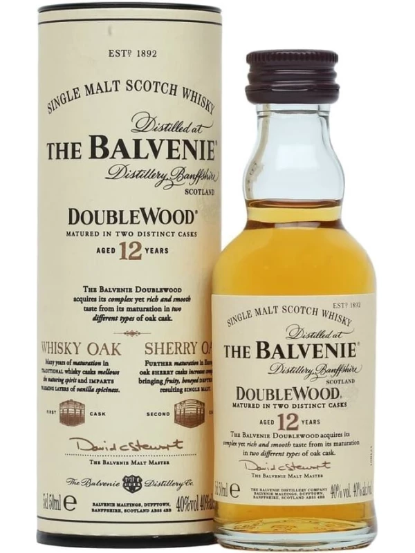 Balvenie Doublewood 12 Years Old, gift tube