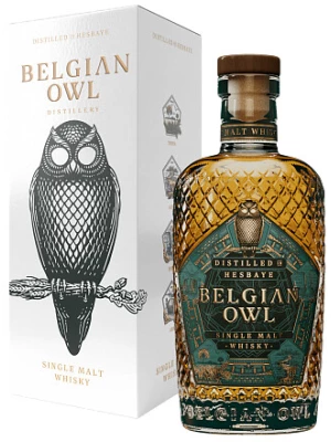 Виски Belgian Owl Single Malt Identity, gift box 0.5 л