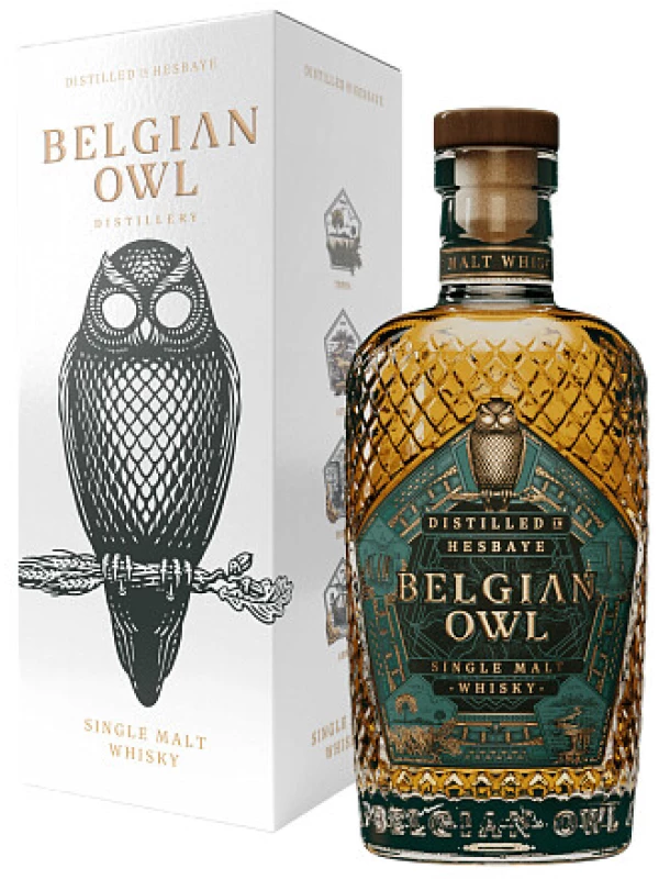 Belgian Owl Single Malt Identity, gift box