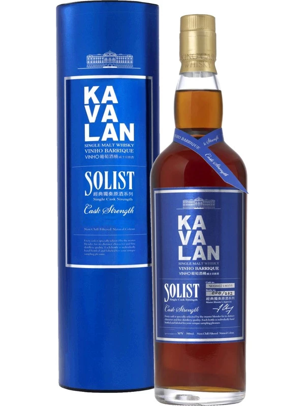 Kavalan, Solist Vinho Barrique (59,4%), in tube