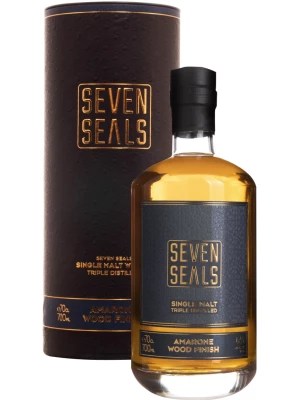 Виски Seven Seals Amarone Wood Finish Single Malt, in tube 0.7 л