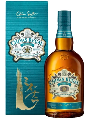 Виски Chivas Regal Mizunara, gift box 0.7 л
