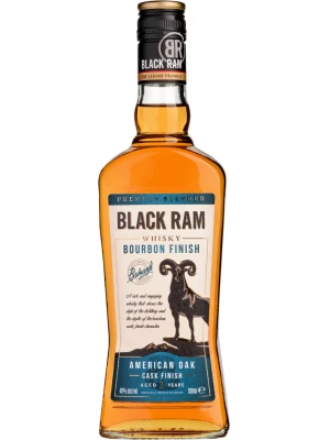 Виски Black Ram Bourbon Finish 3 Years Old 0.5 л