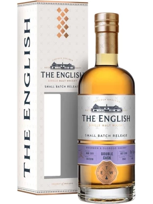 Виски English Whisky, Small Batch Release Double Cask Bourbon & Oloroso Sherry, gift box 0.7 л