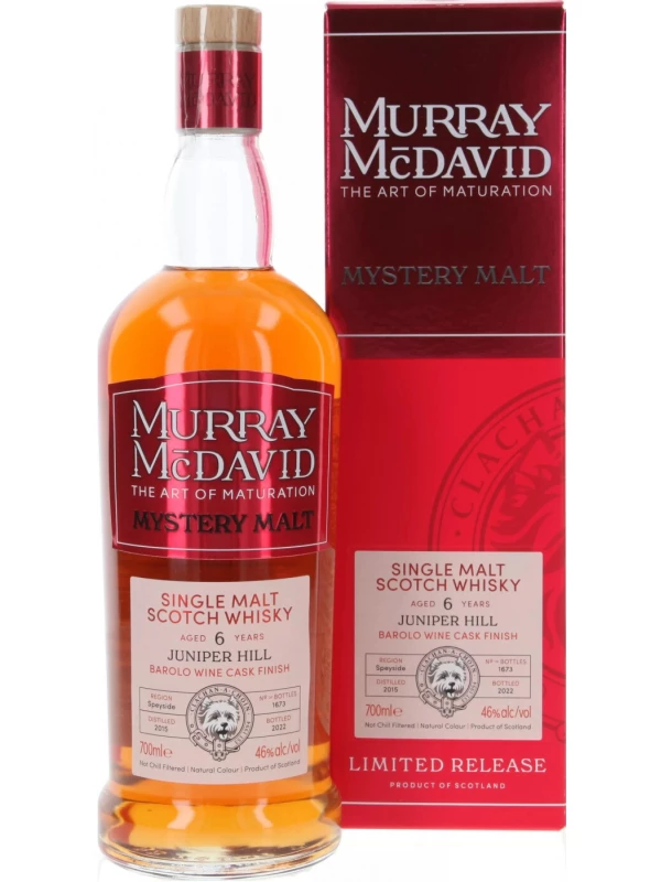 Murray McDavid, Mystery Malt Juniper Hill 6 Years Old, gift box