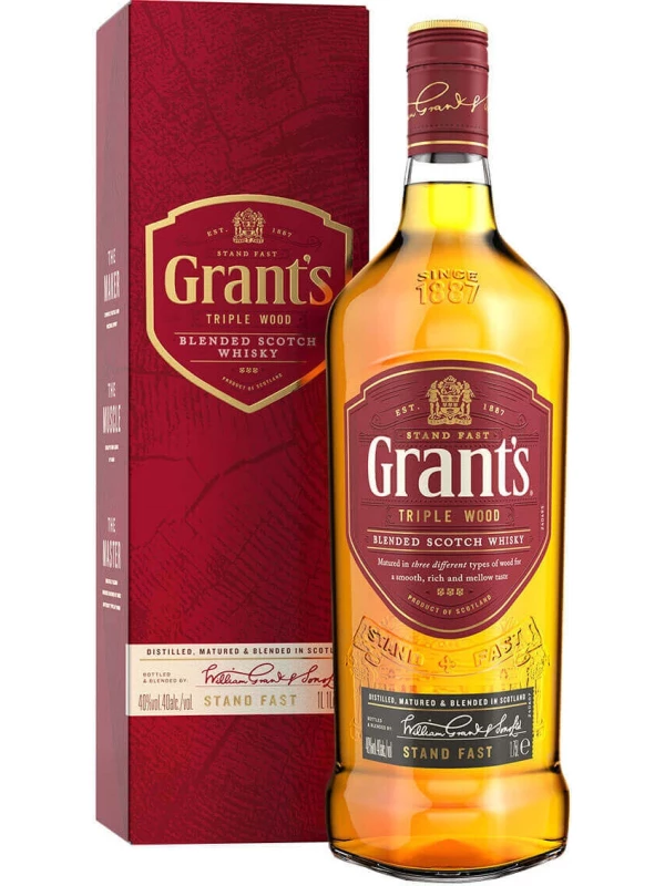 Grant's Triple Wood 3 Years Old, gift box