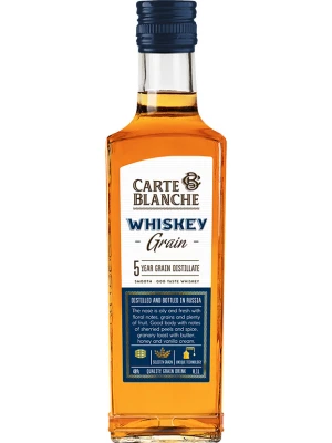 Виски Carte Blanche Grain 0.1 л