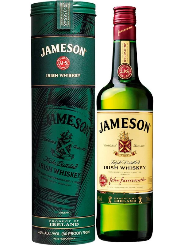 Jameson, metal tube