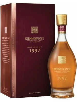 Виски Glenmorangie Grand Vintage Malt, wooden box 1997 0.7 л