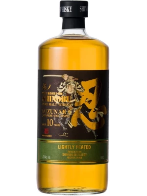 Виски Shinobu Lightly Peated Pure Malt 10 Years Old, Mizunara Japanese Oak Finish 0.7 л