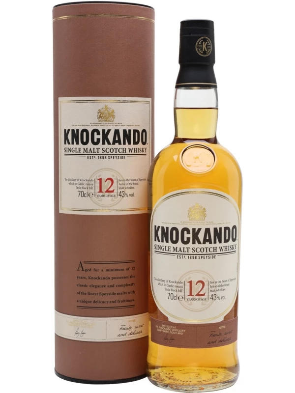 Knockando 12 Years Old, gift tube