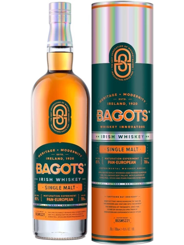 Bagots Single Malt, in tube