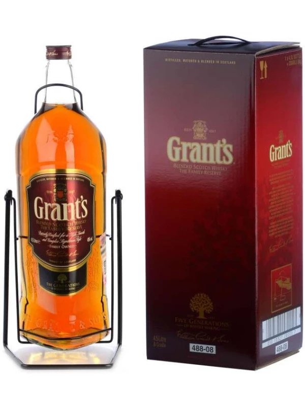 Grant's Family Reserve, with cradle & gift box