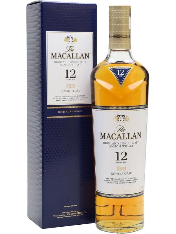 Macallan Double Cask 12 Years Old, gift box