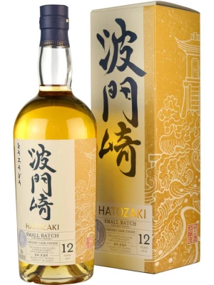 Виски Hatozaki Pure Malt 12 Years Old Umeshu Cask Finish, gift box 0.7 л