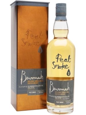 Виски Benromach Peat Smoke, gift box 2008 0.7 л