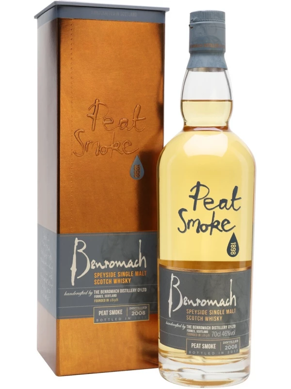 Benromach Peat Smoke, gift box