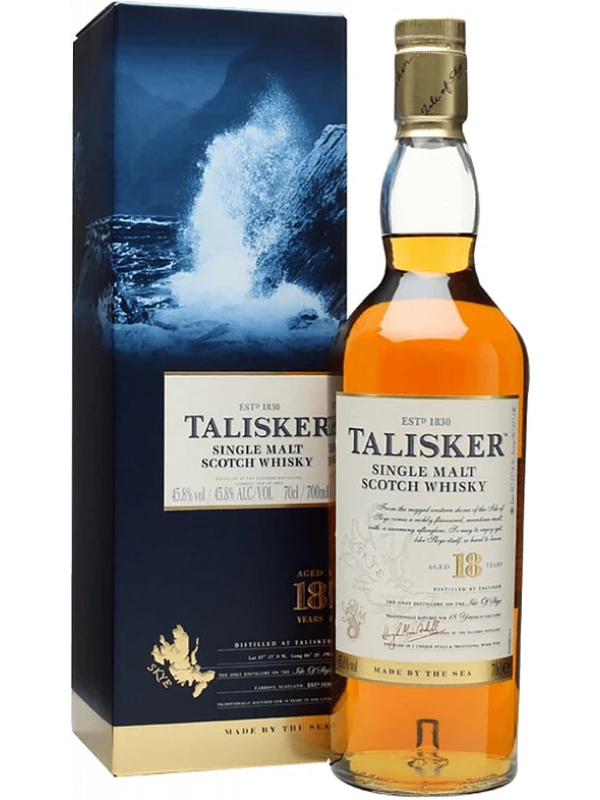 Talisker 18 Years Old, gift box