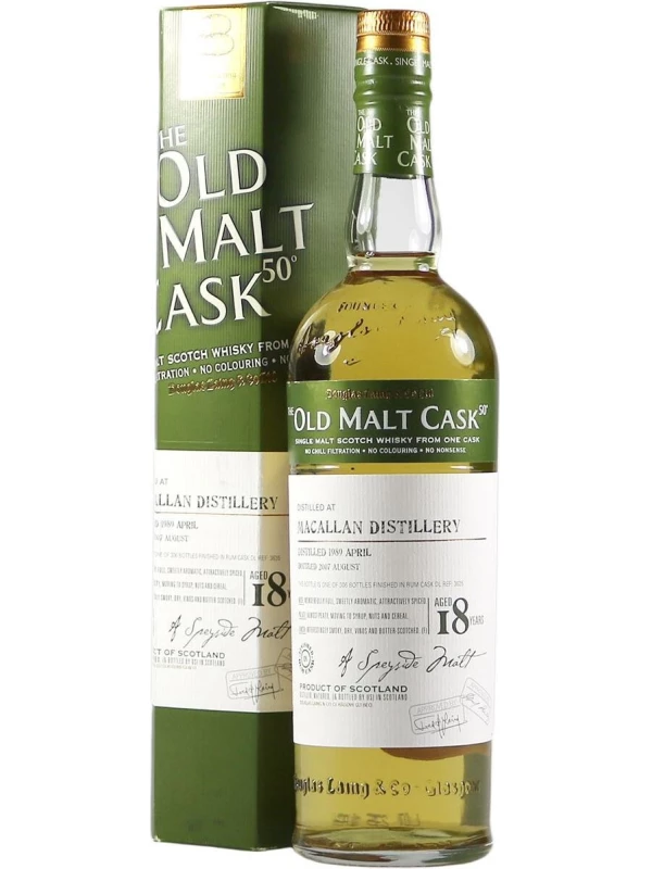 Douglas Laing, Old Malt Cask Macallan 18 Years Old, 1989, gift box
