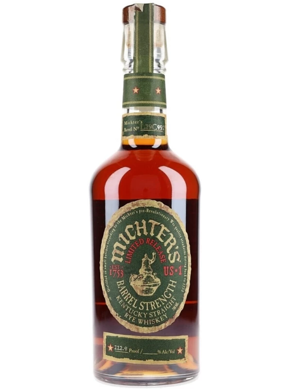 Michter's US*1 Barrel Strength Rye (55,3%), 0.7 л