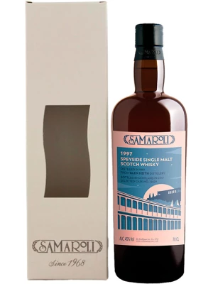 Виски Samaroli, Glen Keith, gift box 1997 0.75 л