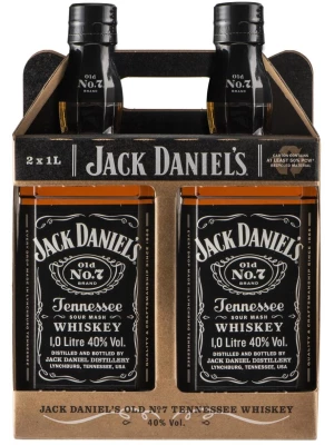 Виски Jack Daniel's, gift box Twin Pack 2 л