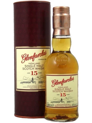 Виски Glenfarclas 15 years, in tube 0.2 л