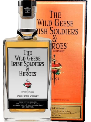 Виски The Wild Geese Irish Soldiers & Heroes Rare Irish, gift box 0.75 л
