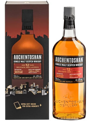 Виски Auchentoshan 12 Years Old, gift box & diary 0.7 л