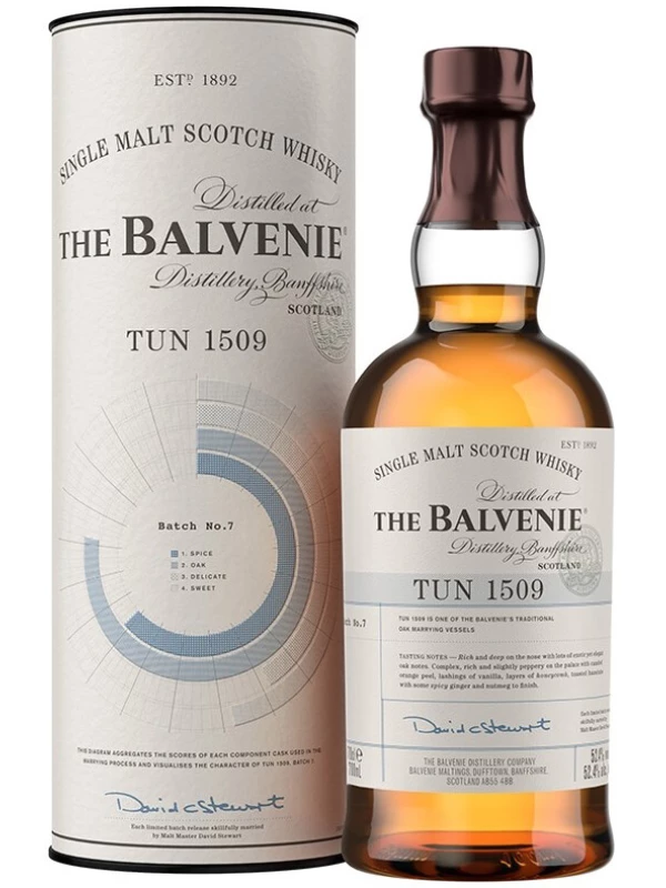 Balvenie, TUN 1509 52,4%, in tube