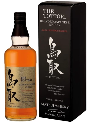 Виски The Tottori Bourbon Barrel, gift box 0.7 л