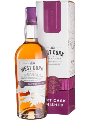 Виски West Cork Small Batch Port Cask, gift box 0.7 л