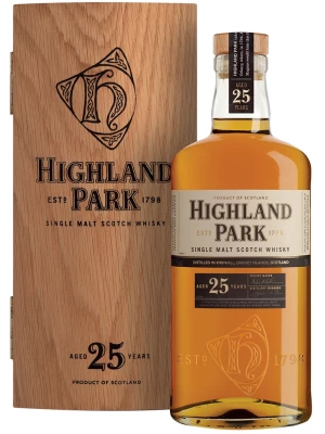 Виски Highland Park 25 Years Old, wooden box 0.7 л