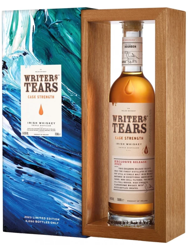 Hot Irishman, Writers Tears Cask Strength (54,8%), gift box